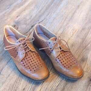 Hispanitas Leather Woven Women's Shoes